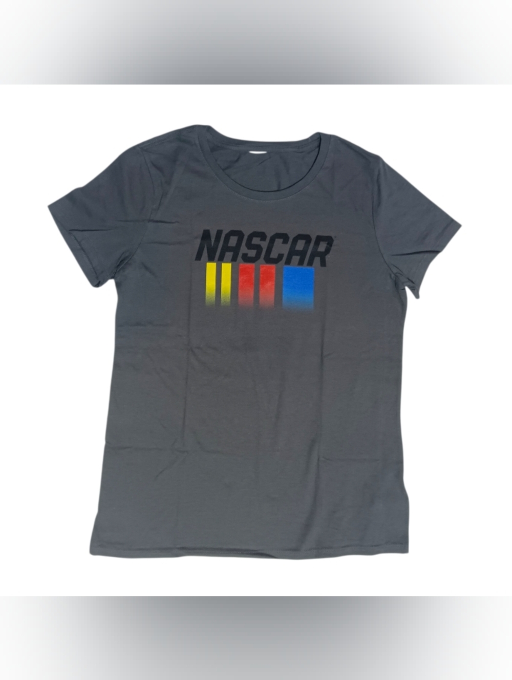 Nascar Tee Dark Gray T-shirt Women's Size M